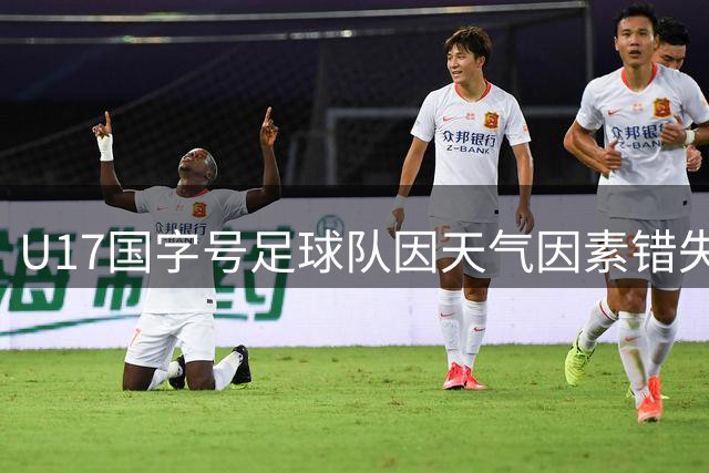 U17国字号足球队因天气因素错失争冠良机 赛事安全优先获肯定